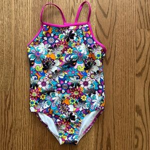 Like new, Speedo one piece razor back swimsuit (sz. 12)